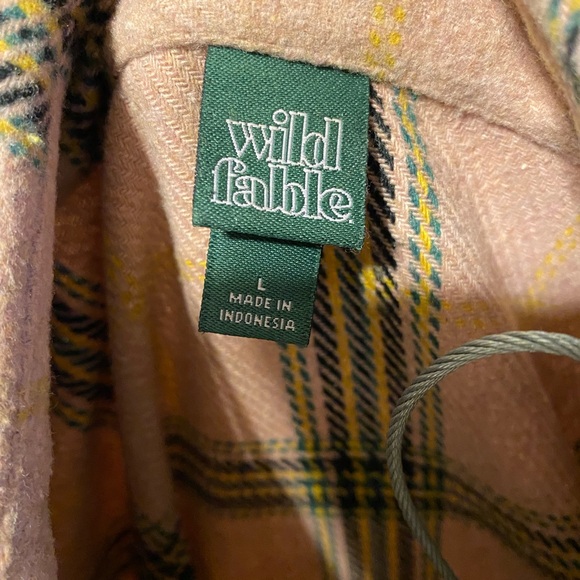 Pink twill button jacket - Picture 2 of 4